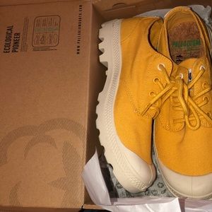 Palladium Yellow low tops